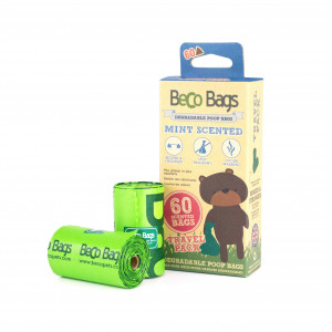 Beco Bags Poepzakjes Mint - 60 stuks