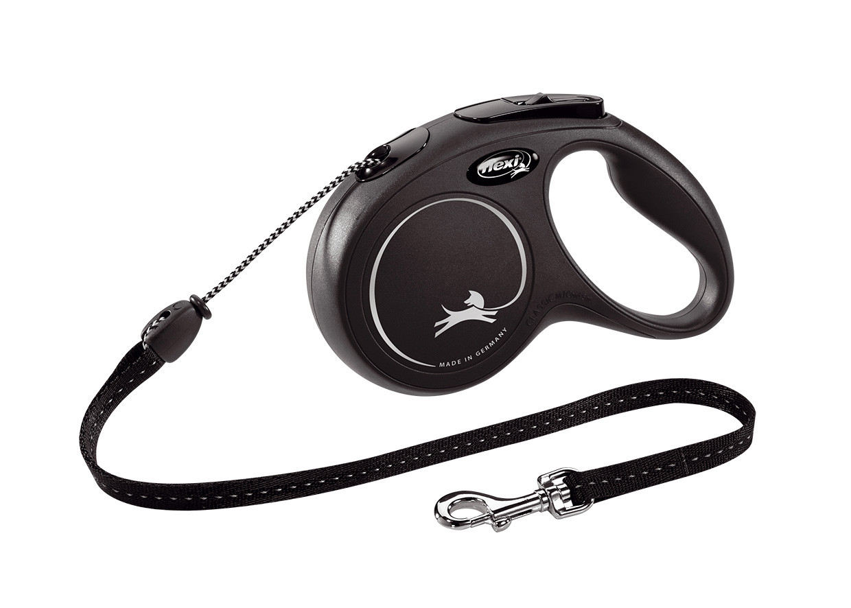 Flexi New Classic M Cord guinzaglio avvolgibile 5 metri