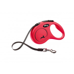 Flexi New Classic Guinzaglio a fettuccia 5 m Small