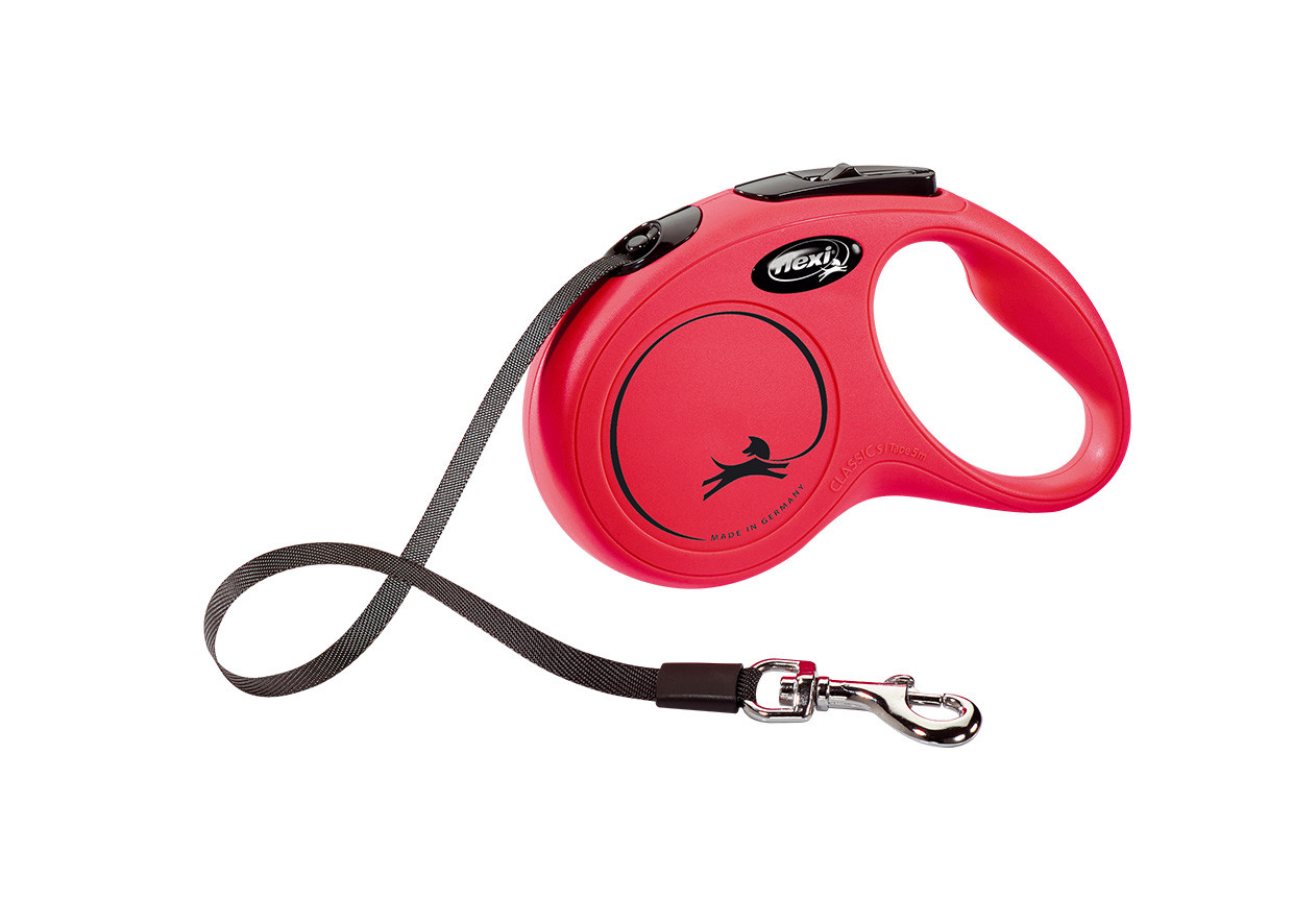 Flexi New Classic Guinzaglio a fettuccia 5 m Small