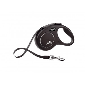 Flexi New Classic Guinzaglio a fettuccia 5 m Small