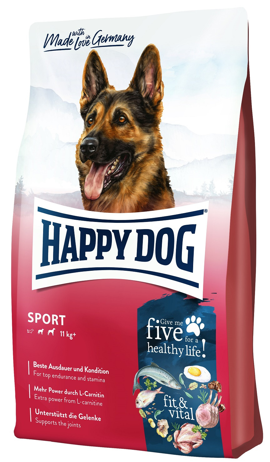 Immagine di 2 x 14 kg Happy Dog Fit & Vital Sport per cane