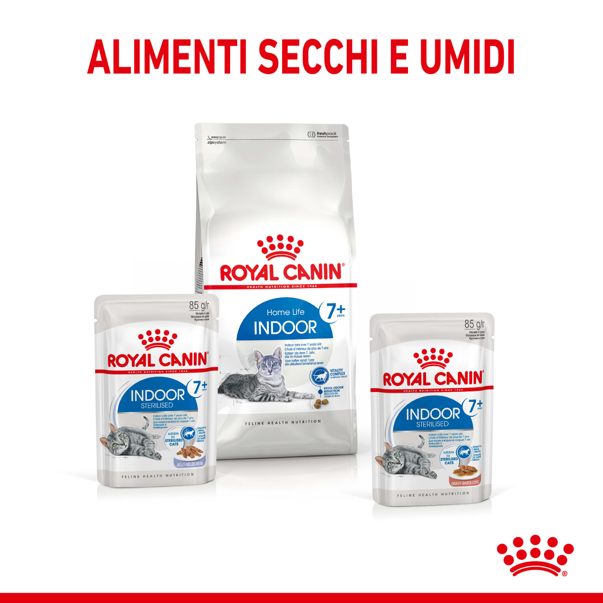Royal Canin Indoor 7+ Sterilised kattenvoer x12
