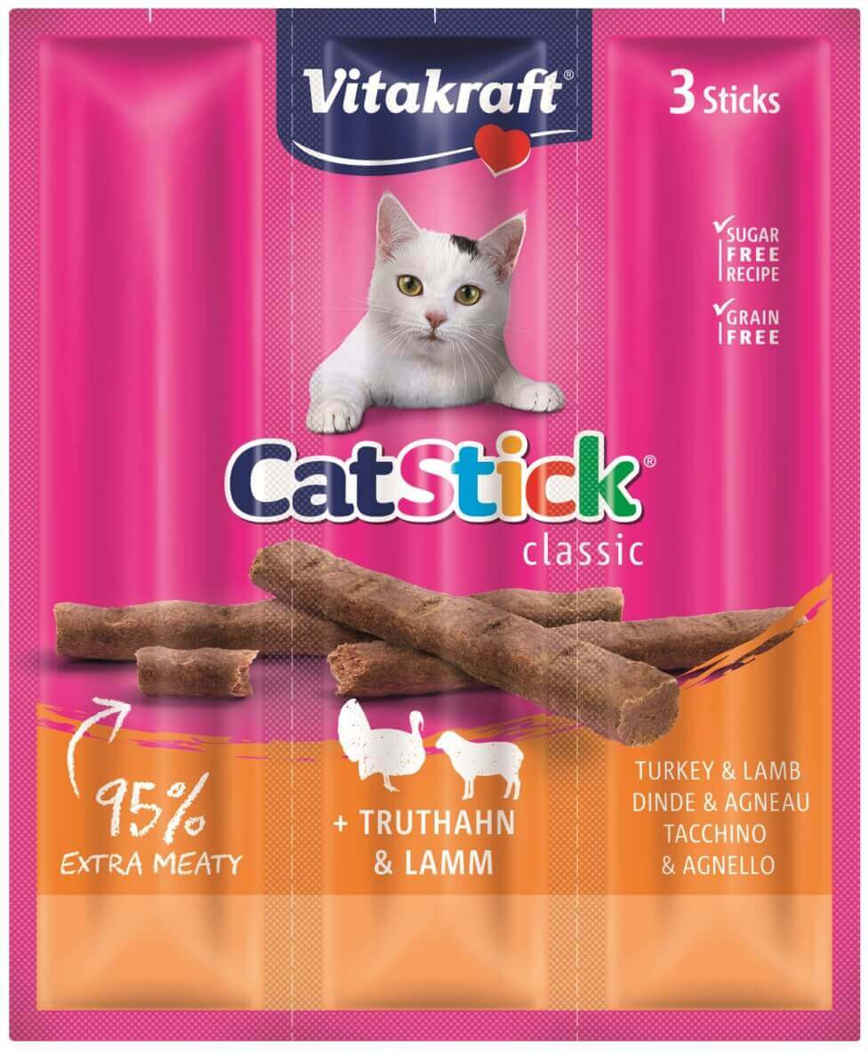 Vitakraft Catsticks Kalkoen/Lam