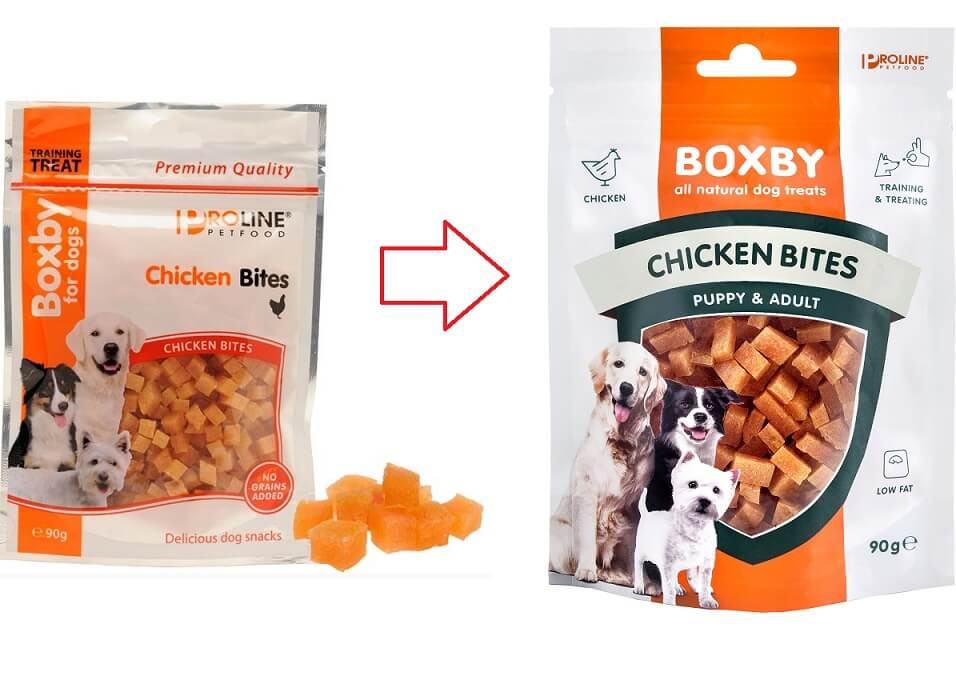 Boxby Chicken Bites (crocchette di pollo) per cane