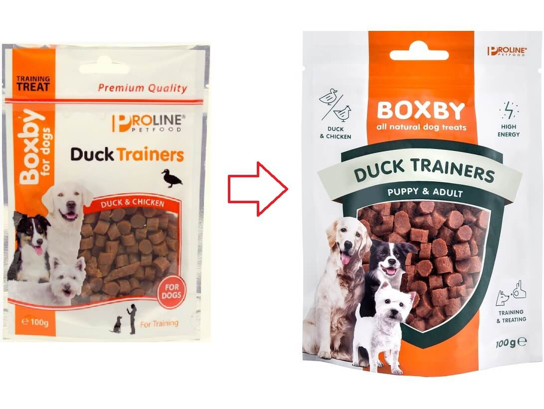 Boxby Duck Trainers per cane