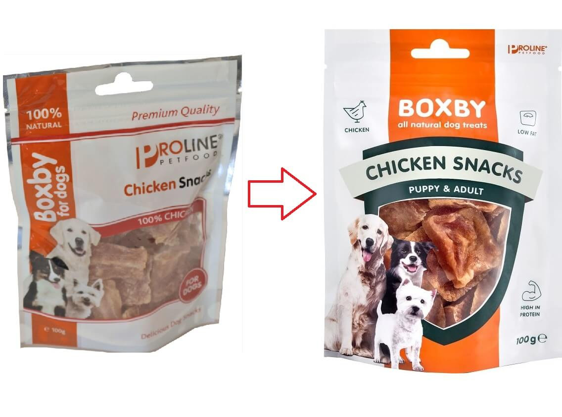 Boxby for dogs Snack al pollo per cane