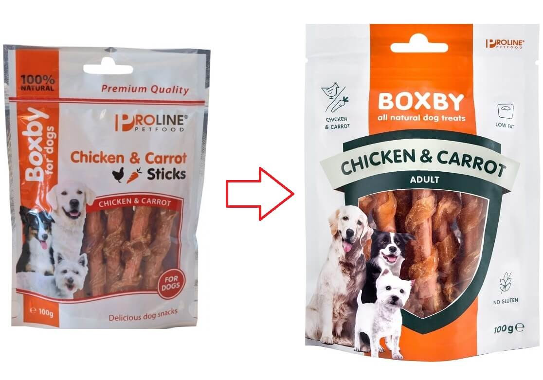 Boxby for dogs sticks