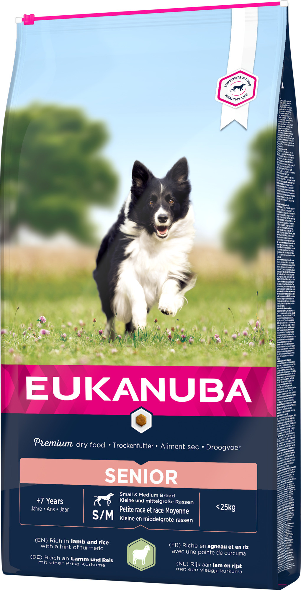 Eukanuba Senior Small Medium Lam & Rijst hondenvoer