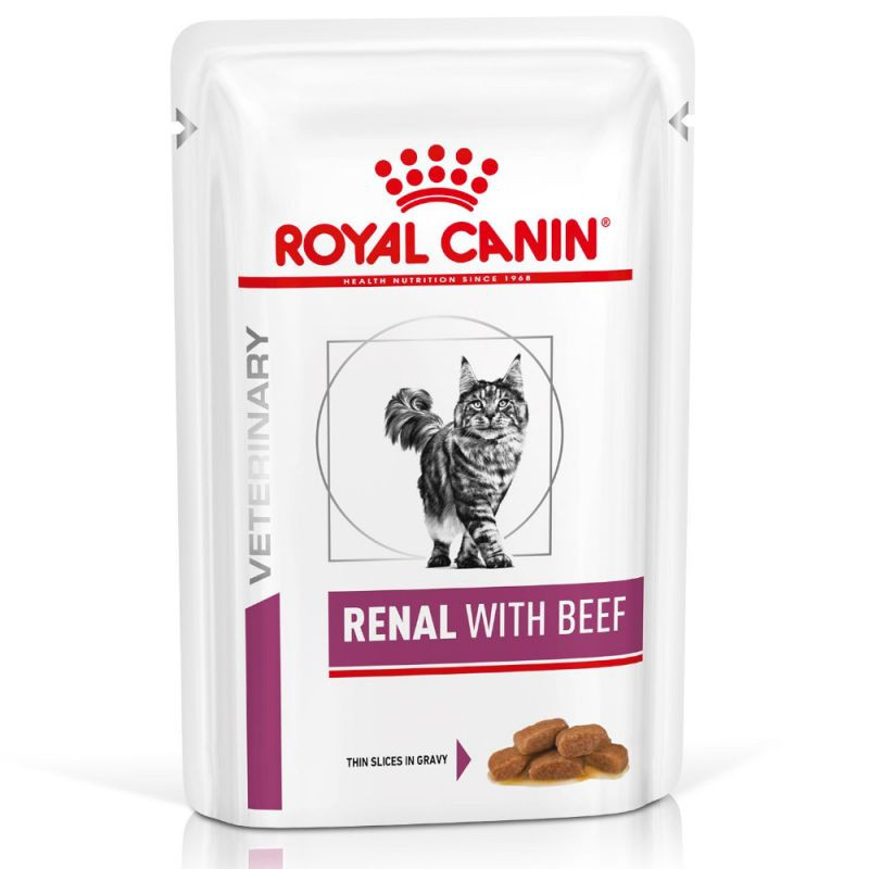 Royal Canin Veterinary Renal con manzo cibo umido per gatto