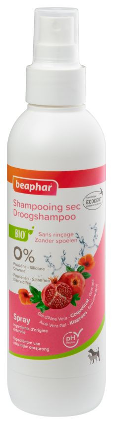 Beaphar Bio Droogshampoo voor hond en kat