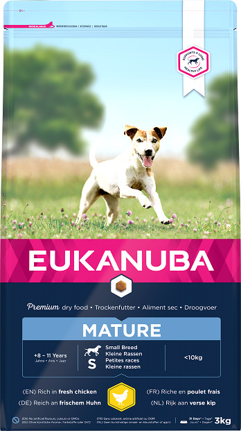 Eukanuba Thriving Mature Small Breed kip hondenvoer