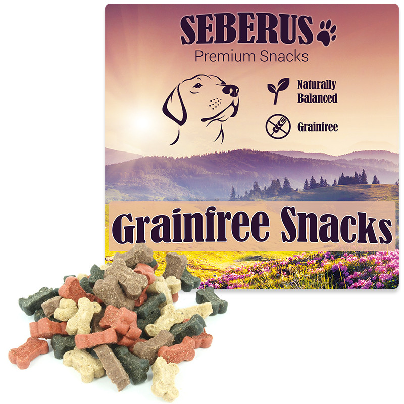 Immagine di 500 g Seberus Snack Trainer Mix senza cereali per cane rammi