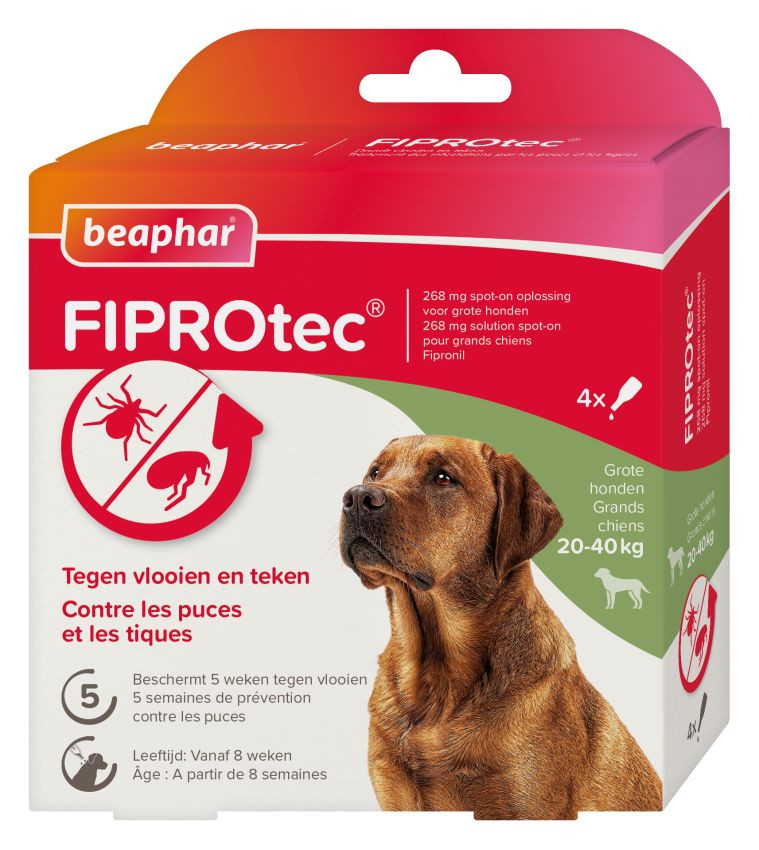 Beaphar Fiprotec spot-on antiparassitario per cani (20 - 40 kg)
