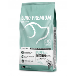 Euro Premium Medium Puppy Chicken & Rice hondenvoer