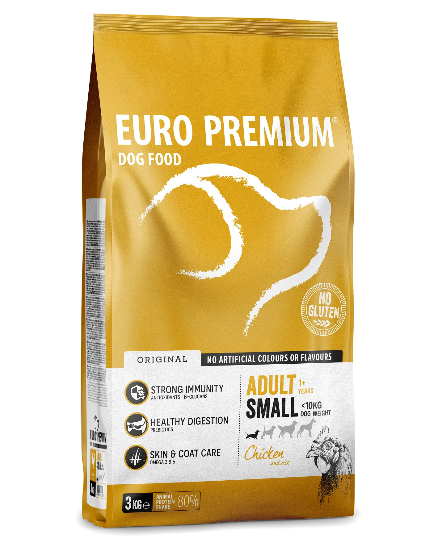 Euro Premium Adult Small al pollo e riso per cane