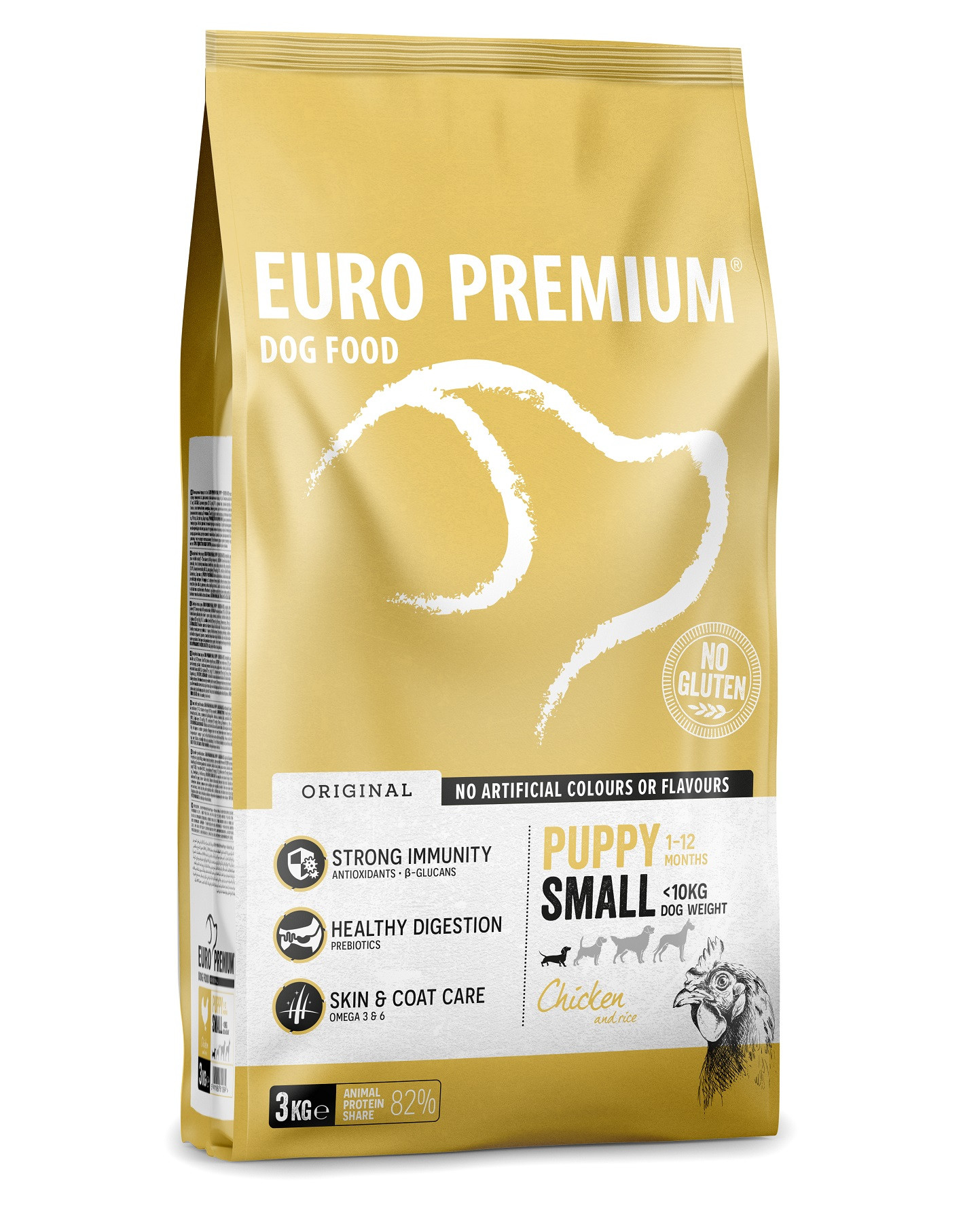 Euro Premium Puppy Small al pollo e riso per cuccioli