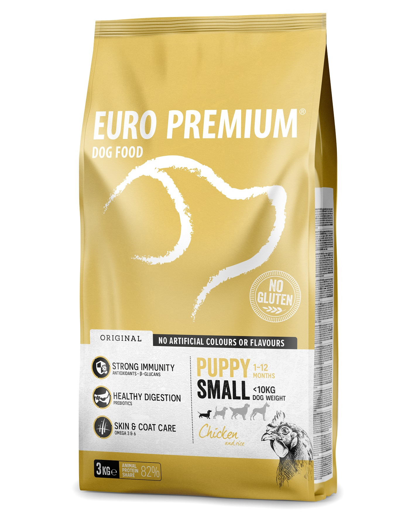 Euro Premium Puppy Small al pollo e riso per cuccioli