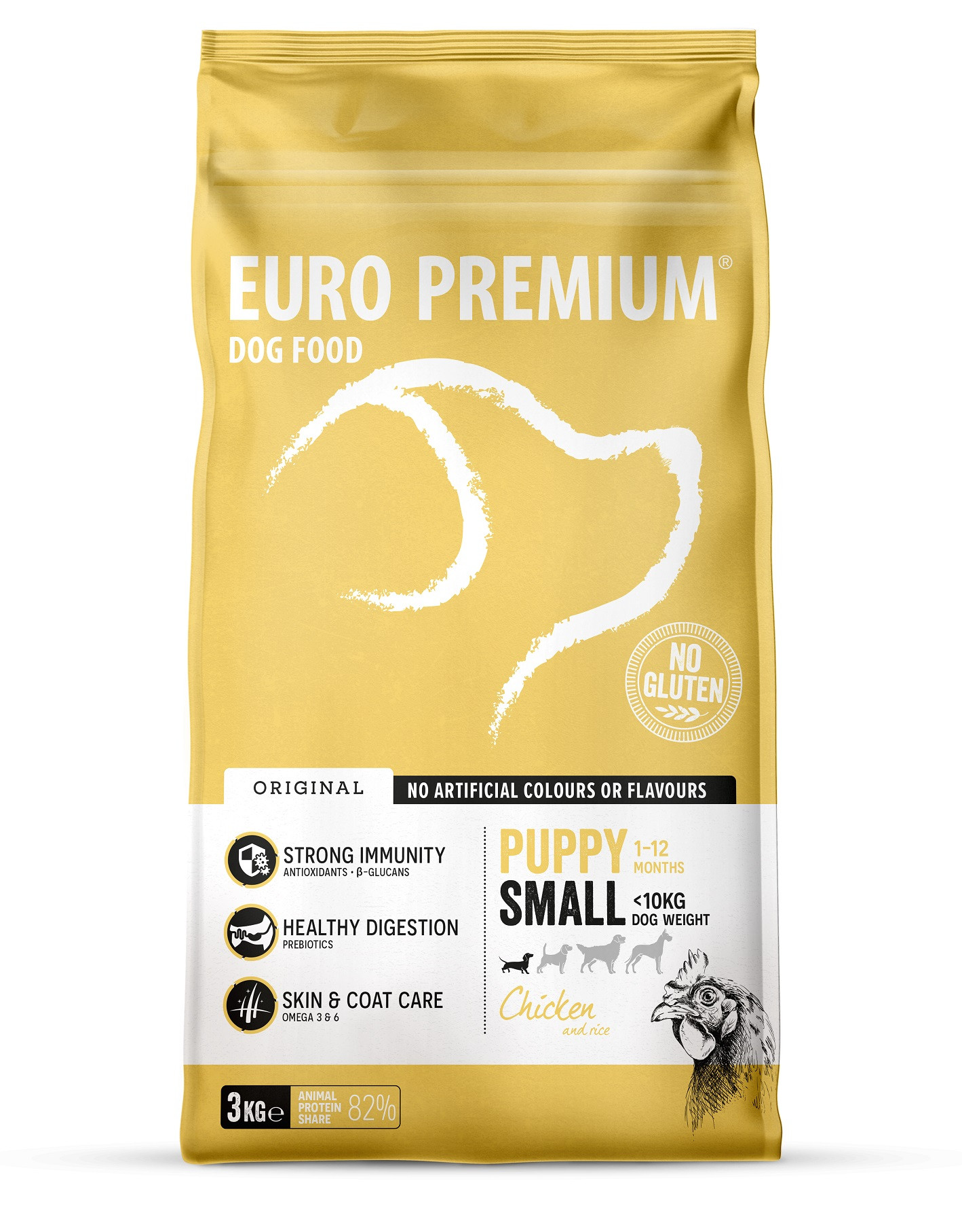 Euro Premium Puppy Small al pollo e riso per cuccioli