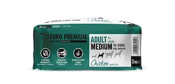 Euro Premium Adult Medium con pollo e riso per cane