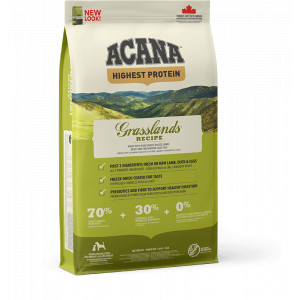 Acana Highest Protein Grasslands per cane