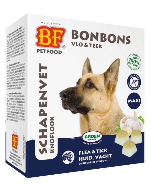 BF Petfood Maxi Bonbon Grasso di pecora con aglio