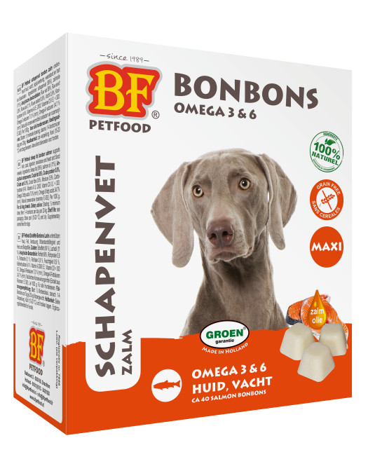 BF Petfood Maxi Bonbon Grasso di pecora con salmone