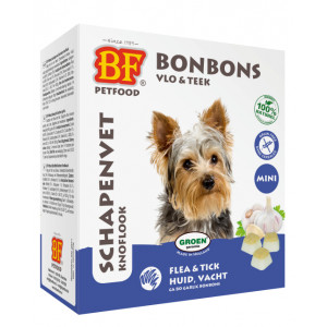 Biofood Schapenvet Mini Bonbons met knoflook