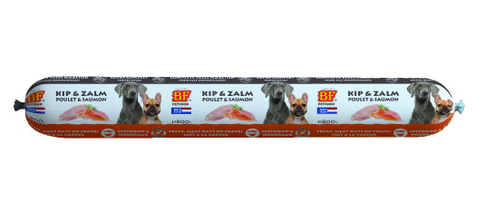 BF Petfood Salsicce carne di pollo con salmone per cani (800 g)