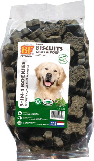 BF Petfood 3-in-1 biscotti per cani (sapore naturale)