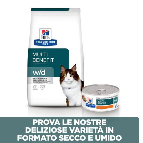 Hill's Prescription W/D Digestive Weight Management per gatto