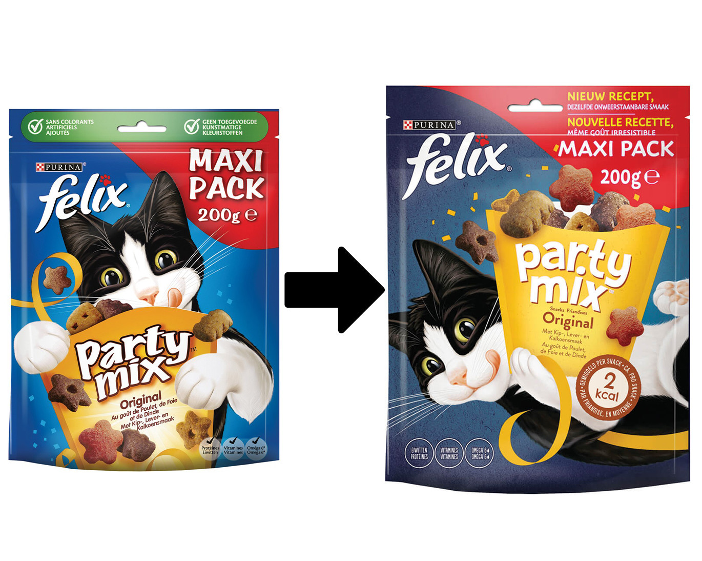 Felix Party Mix Original 200 gr kattensnoep