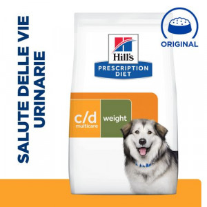 Hill's Prescription C/D Multicare + Metabolic + Urinary Weight per cani
