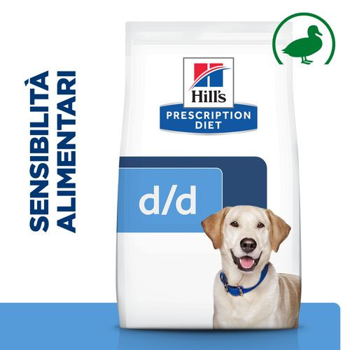 Hill's Prescription Diet D/D Food Sensitivities con anatra e riso per cani