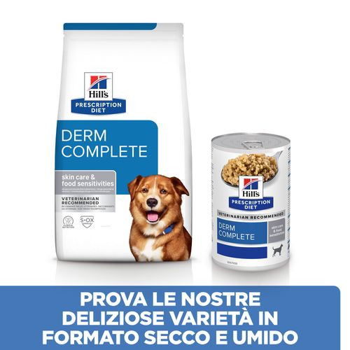 Hill's Prescription Derm Complete per cane