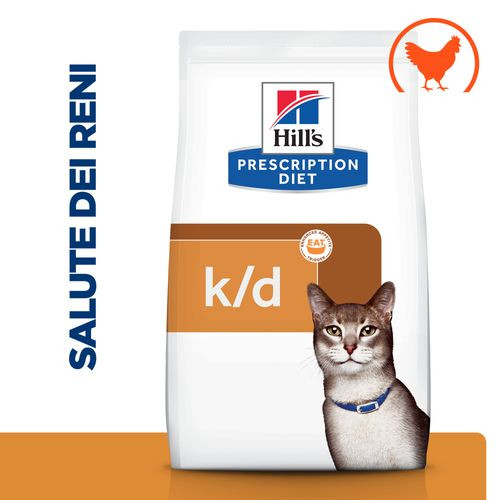 Hill's Prescription Diet K/D Kidney Care gatto con pollo