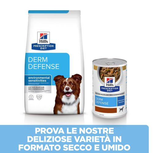 Hill's Prescription Derm Defense Skin Care per cane