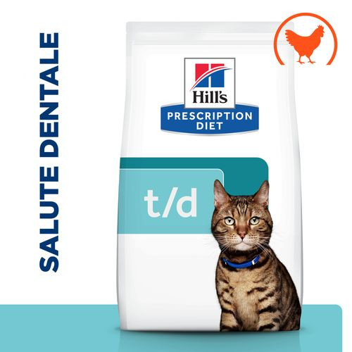Hill's Prescription Diet T/D Dental Care per gatto