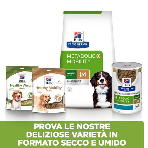 Hill's Prescription Metabolic+Mobility Weight+Joint con pollo per cane