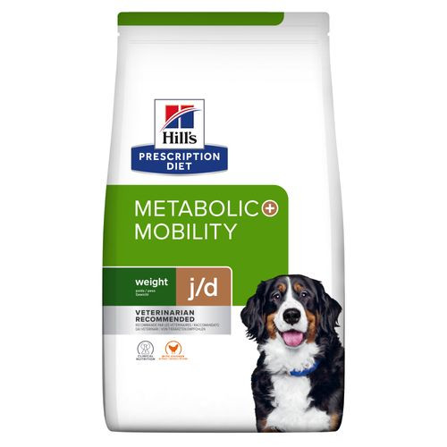 Hill's Prescription Diet J/D Weight Metabolic + Mobility con pollo per cane