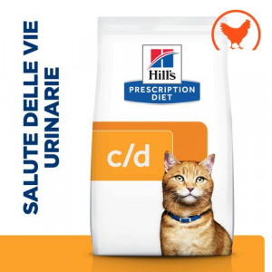 Hill's Prescription Diet C/D Urinary Care Multicare pollo per gatto