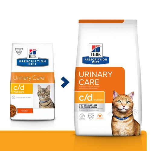 Hill's Prescription Diet C/D Multicare Urinary Care con pollo per gatti