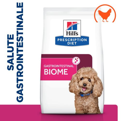 Hill’s Prescription Diet Gastrointestinal Biome Mini con pollo per cane