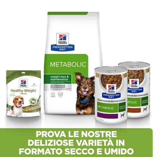 Hill's Prescription Diet Metabolic Weight Management con agnello e riso per cane
