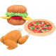 Fastfood di peluche gioco per cani