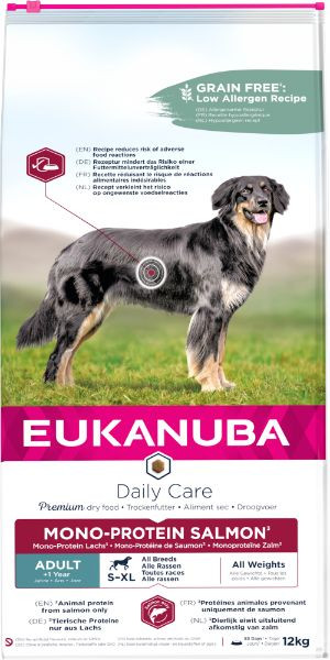 Eukanuba Daily Care Monoprotein zalm hondenvoer