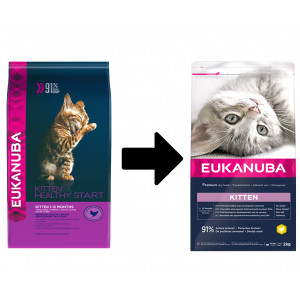 Eukanuba Kitten al pollo per gattino