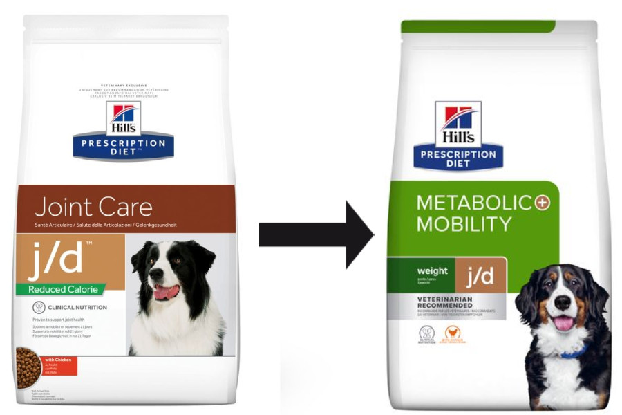 Hill's Prescription Metabolic+Mobility Weight+Joint con pollo per cane