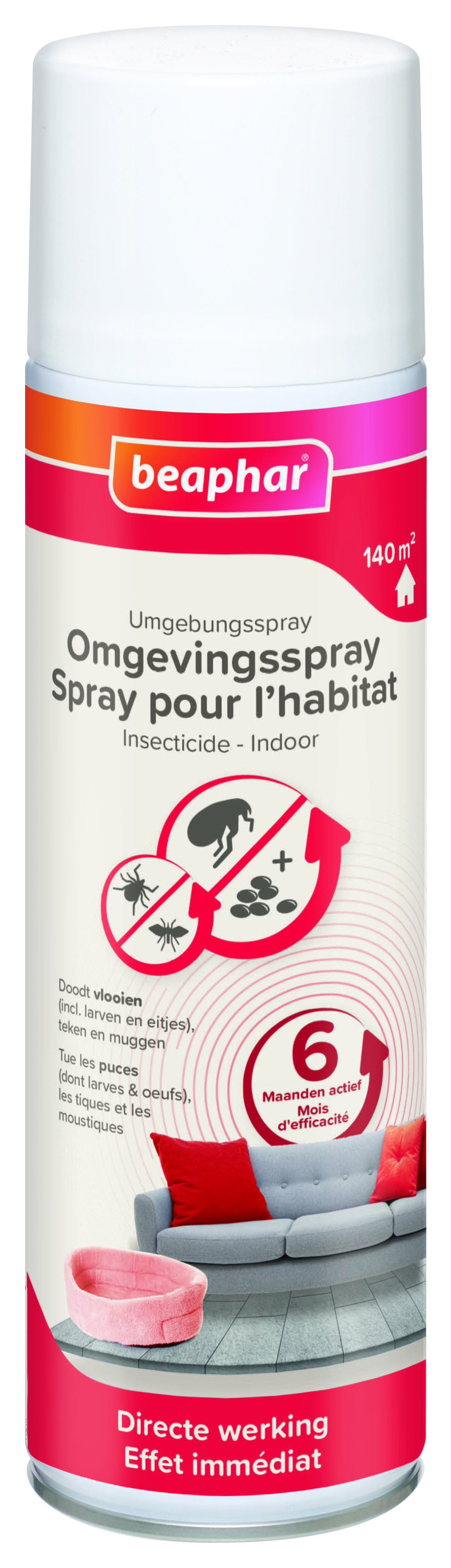 Spray Antipulci per ambienti Beaphar, Economico