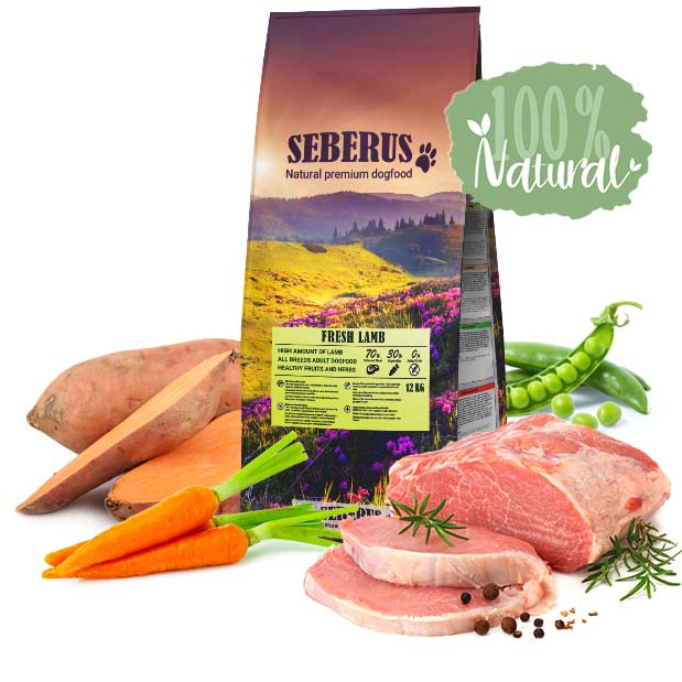 Seberus Fresh Lamb - natuurlijk graanvrij hondenvoer